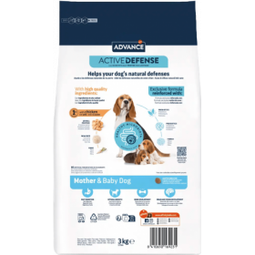 Advance Dog Baby&Mother за подрастващи кучета 3кг.